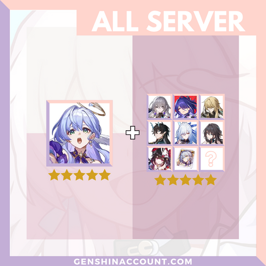 Honkai: Star Rail Robin HSR Starter Account ( America | Europe | Asia )