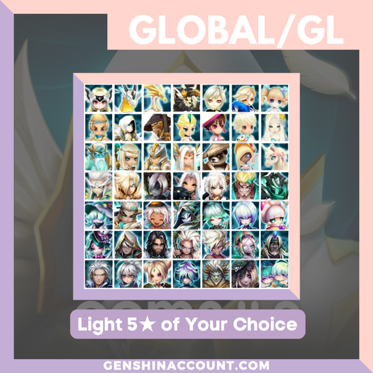 Summoners War Light 5-Star Monster Starter Account ( Global )