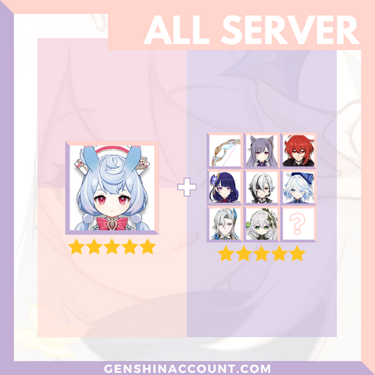 Genshin Impact Sigewinne Account ( America | Europe | Asia )