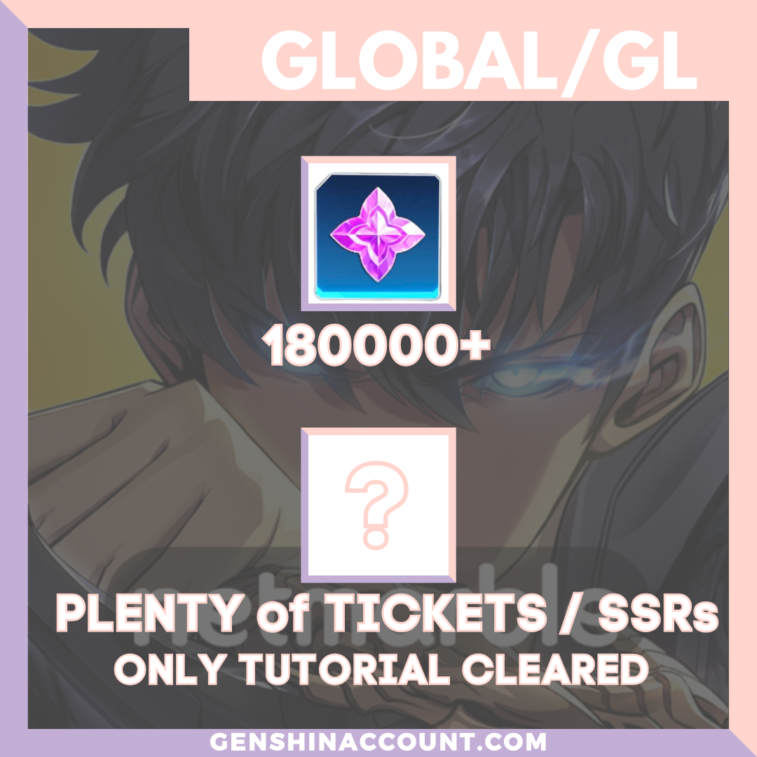 Solo Leveling:ARISE Crystals Diamonds Starter Account ( Global )
