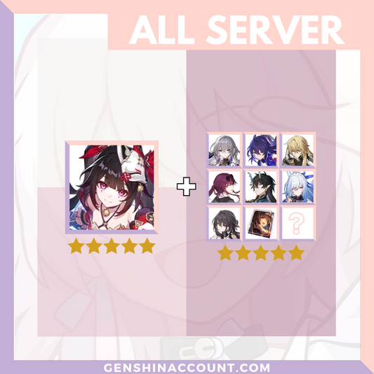 Honkai: Star Rail Sparkle HSR Starter Account ( America | Europe | Asia )