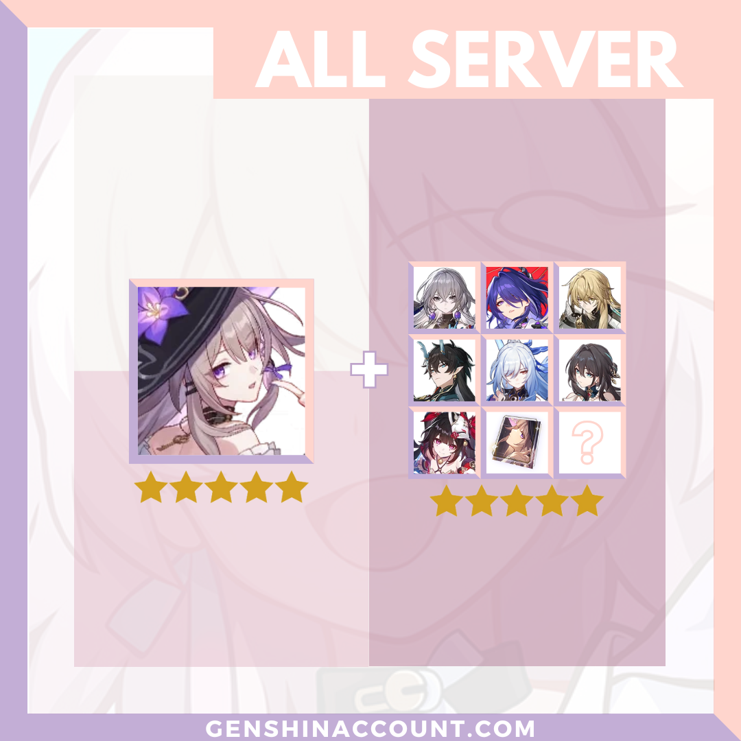Honkai: Star Rail The Herta HSR Starter Account ( America | Europe | Asia )