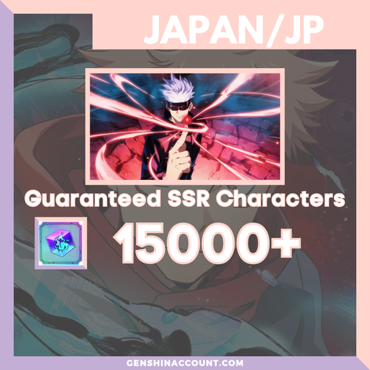 Jujutsu Kaisen Phantom Parade (The Strongest) Satoru Gojo Starter Account ( Japan )