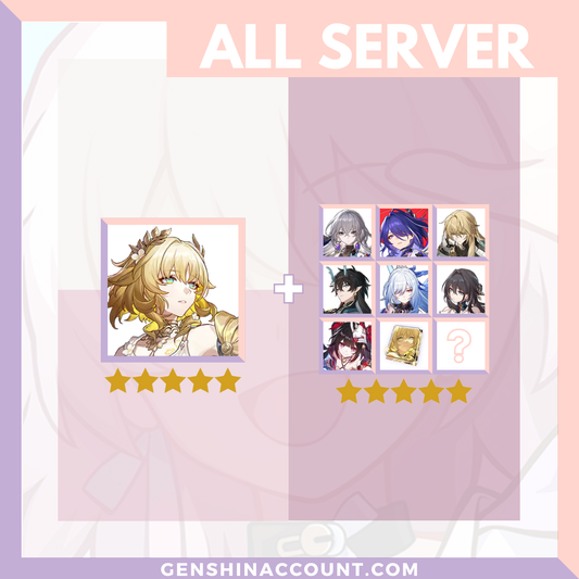 Honkai: Star Rail Aglaea HSR Starter Account ( America | Europe | Asia )