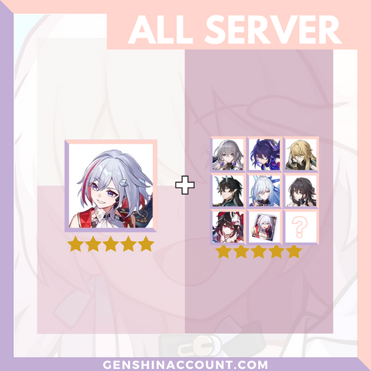 Honkai: Star Rail Topaz HSR Starter Account ( America | Europe | Asia )