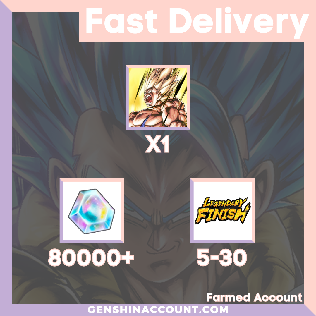 DRAGON BALL LEGENDS - UL Super Saiyan Goku Farmed Starter Account ( Global | Android | iOS)