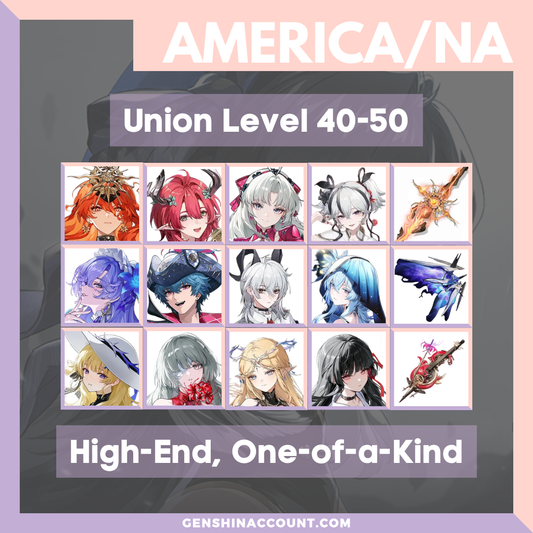 Wuthering Waves Character Farmed Account ( America )