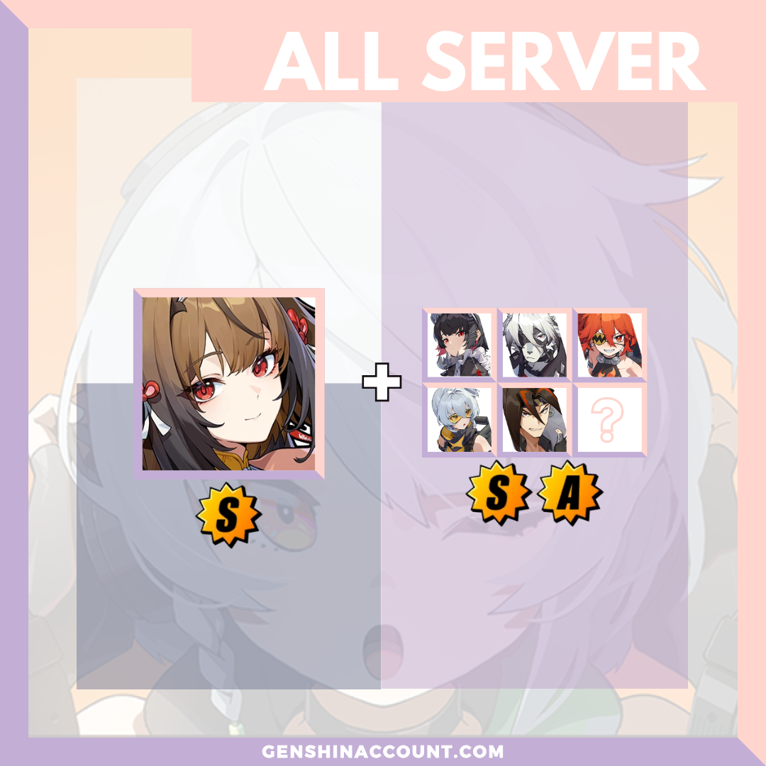 Zenless Zone Zero Ye Shunguang Starter Account ( All Server )
