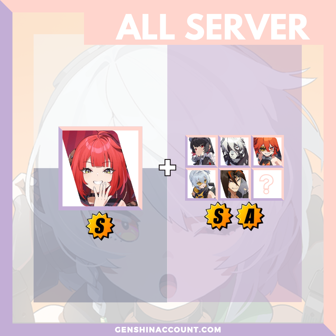 Zenless Zone Zero Yuzuha Starter Account ( All Server )