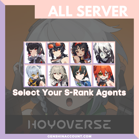 Zenless Zone Zero Playable Agents Starter Account ( All Server )